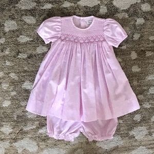 NWOT Petit Ami Smocked Dress with bloomers